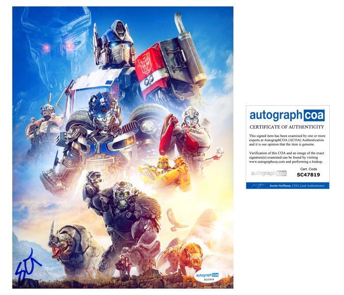 Steven Caple Jr. “Transformers: Rise of the Beasts” SIGNED 8×10 Photo B ACOA