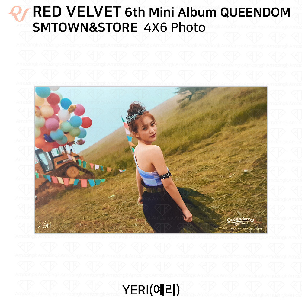 RED VELVET 6st Mini Album Queendom SM Town & Store Official Goods KPOP K-POP