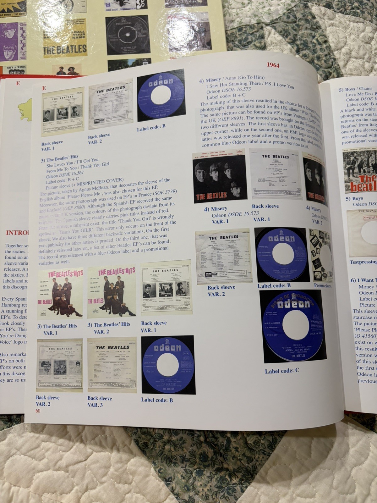 SIGNED Beatles Illustrated Discography Vol 1–3 SET Azing Moltmaker