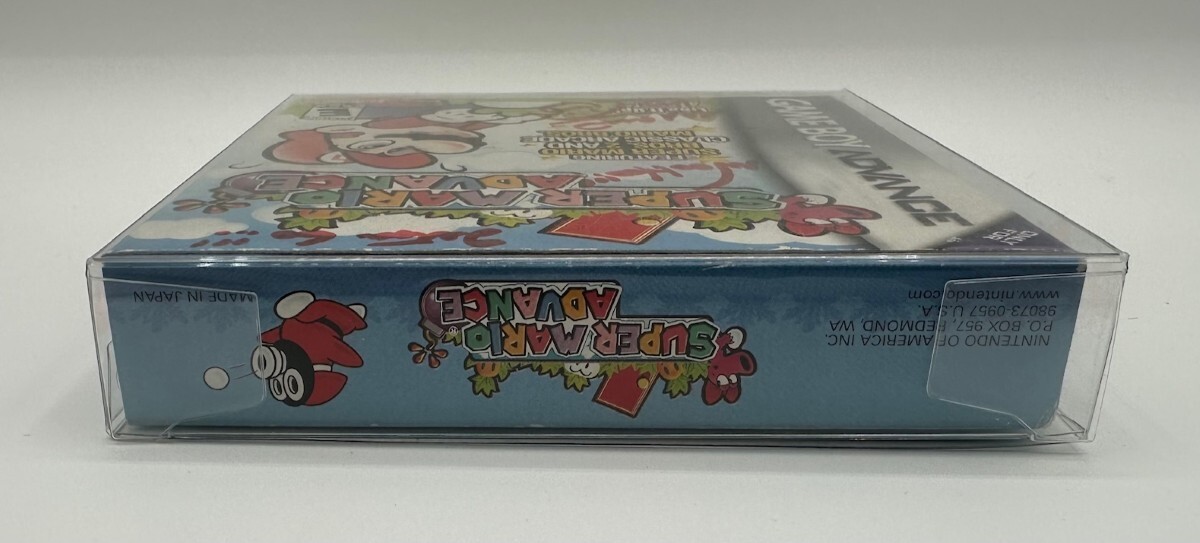 Charles Martinet Signed Super Mario Advance PSA – GameBoy Advance
