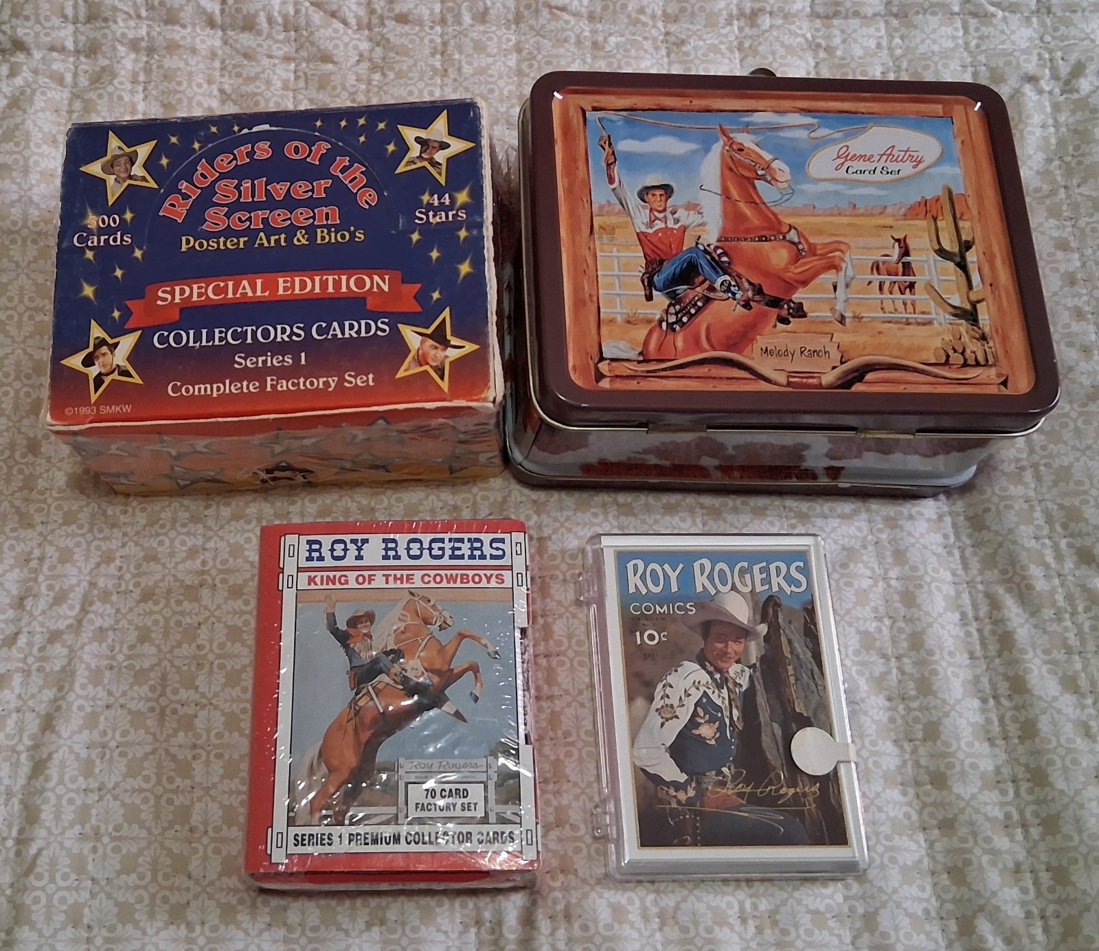Riders of the Silver Screen – Gene Autry – Roy Rogers Collector – Trading Cards