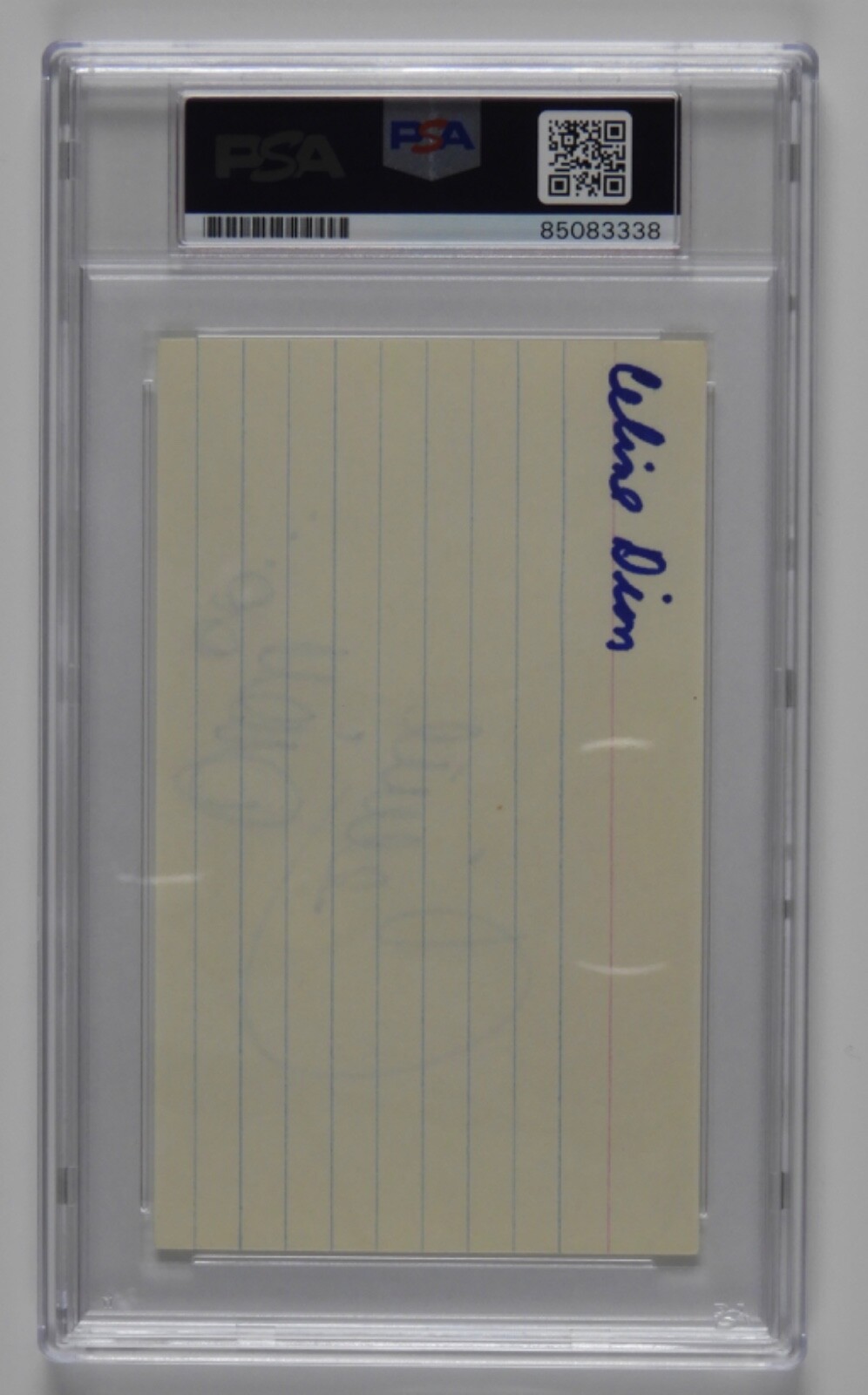 Celine Dion PSA COA Signed Autograph Cut Encapsulation Gem Mint 10