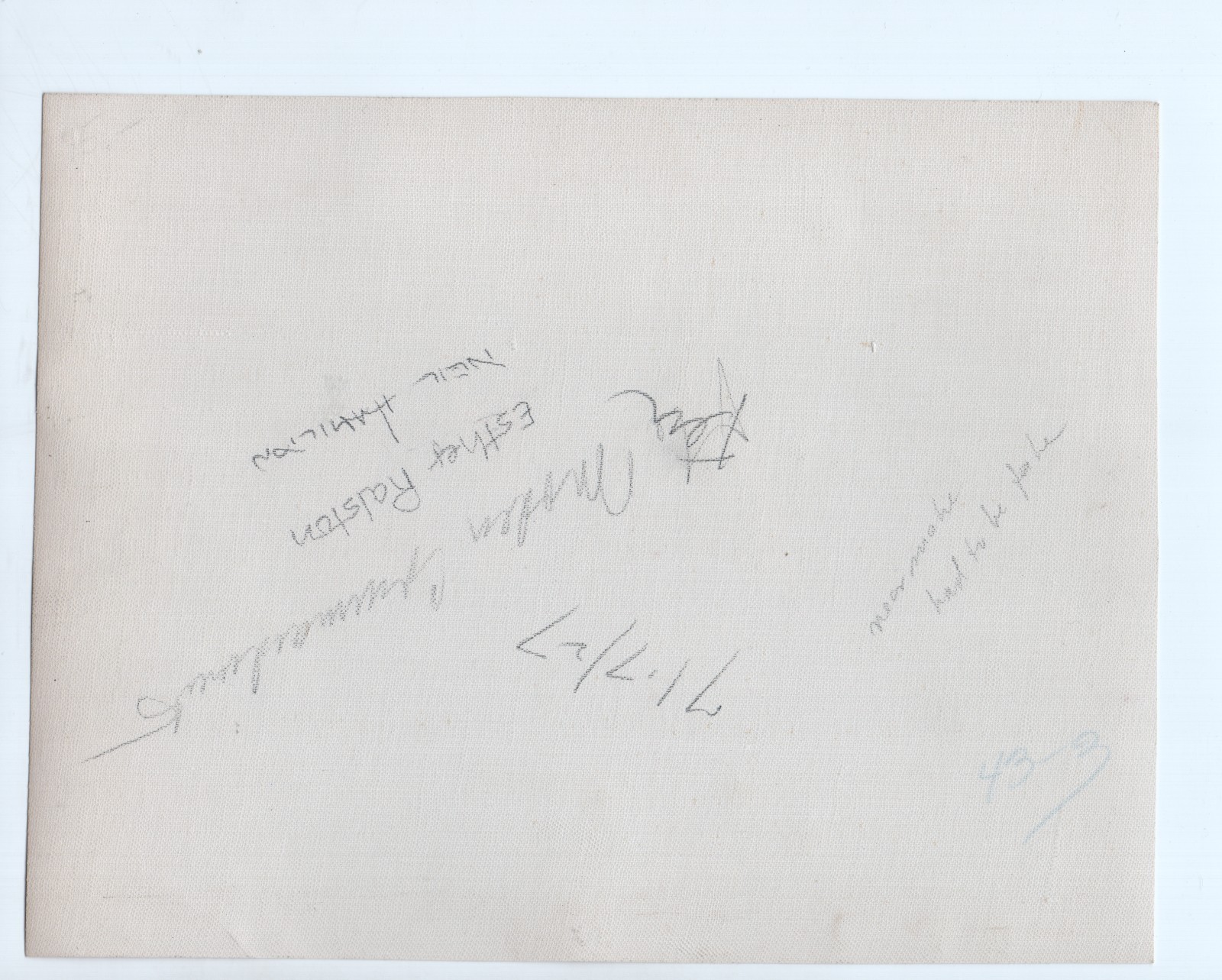 Esther Ralston Neil Hamilton Ten Modern Commandments 1927 7.5×9.75 Lin Bk Photo