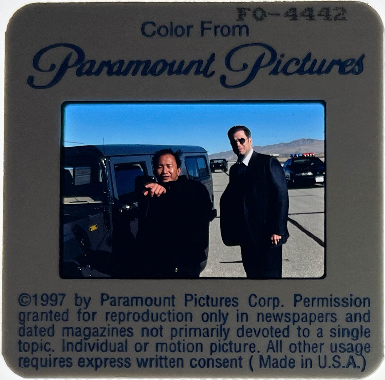 Nicolas Cage John Travolta FACE/OFF FACE OFF 23 original slides from #171046