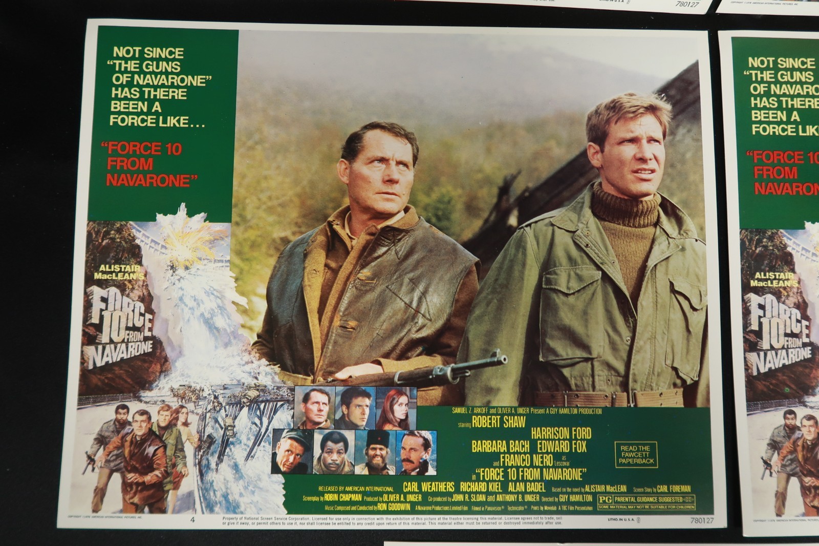 Force 10 From Navarone Lobby Cards 1978 Stills Originals 11 x 14 NSS 780127