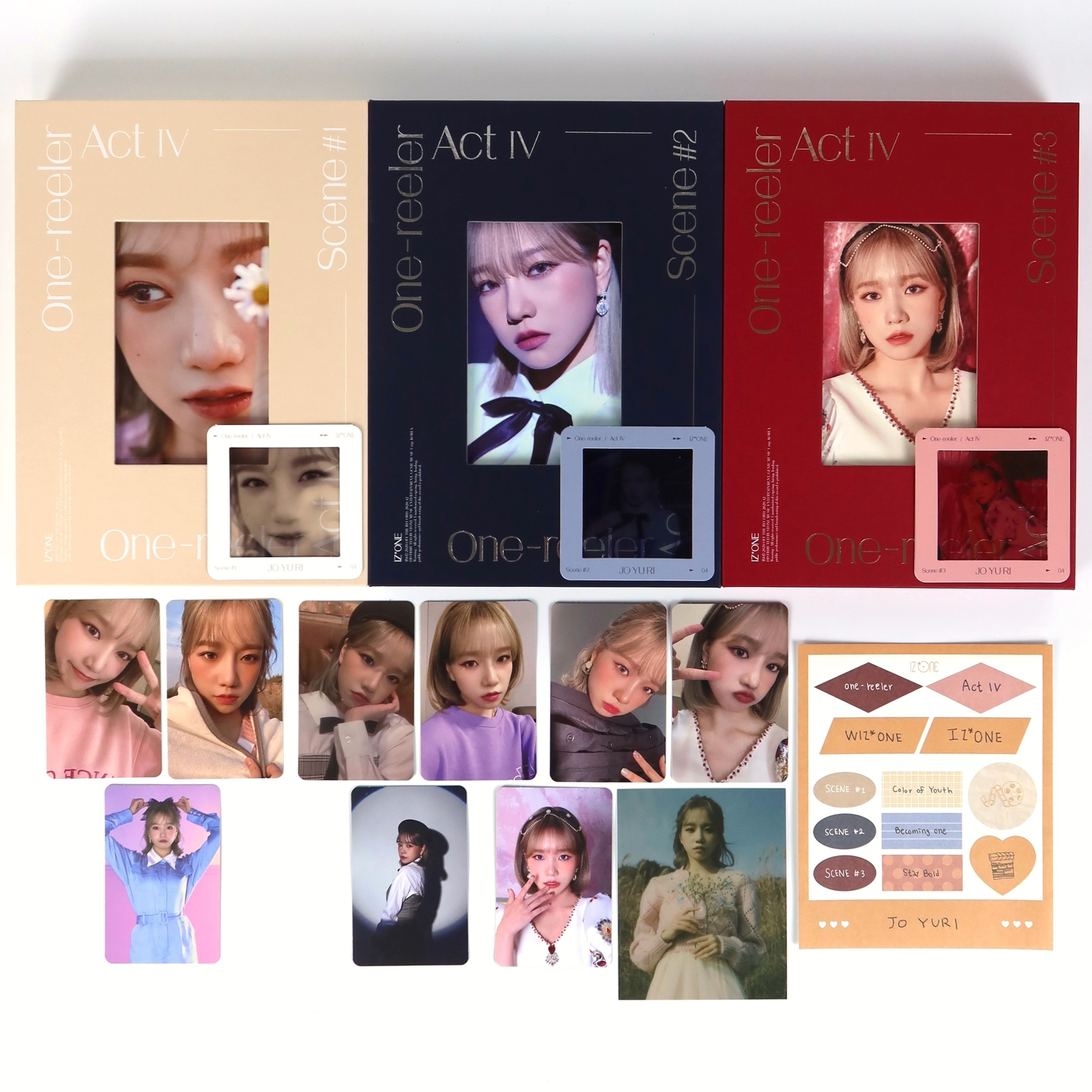 IZ*ONE – One-Reeler Act IV Album CD Jo Yuri All Versions Complete Set Izone