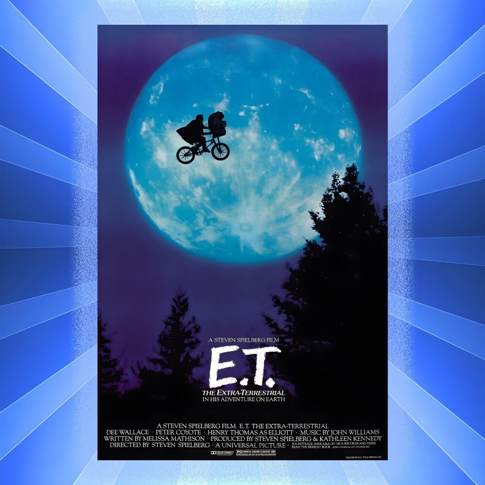 E.T. The Extra-Terrestrial – 1982 (a) – Box Office Hit | 24 In x 36 In Poster
