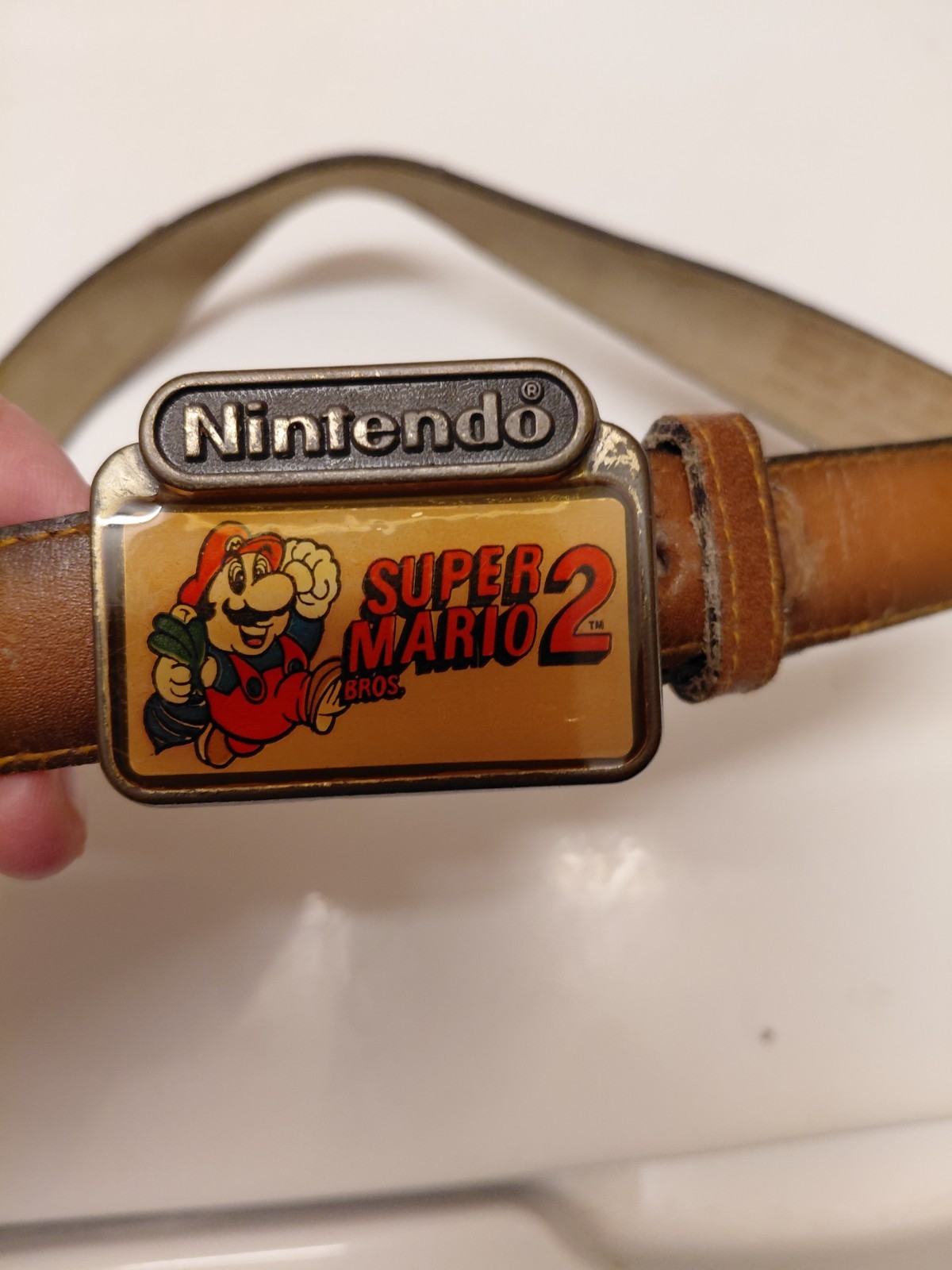 Vintage 1989 Nintendo Super Mario Bros 2 Belt – Rare Retro Gamer…