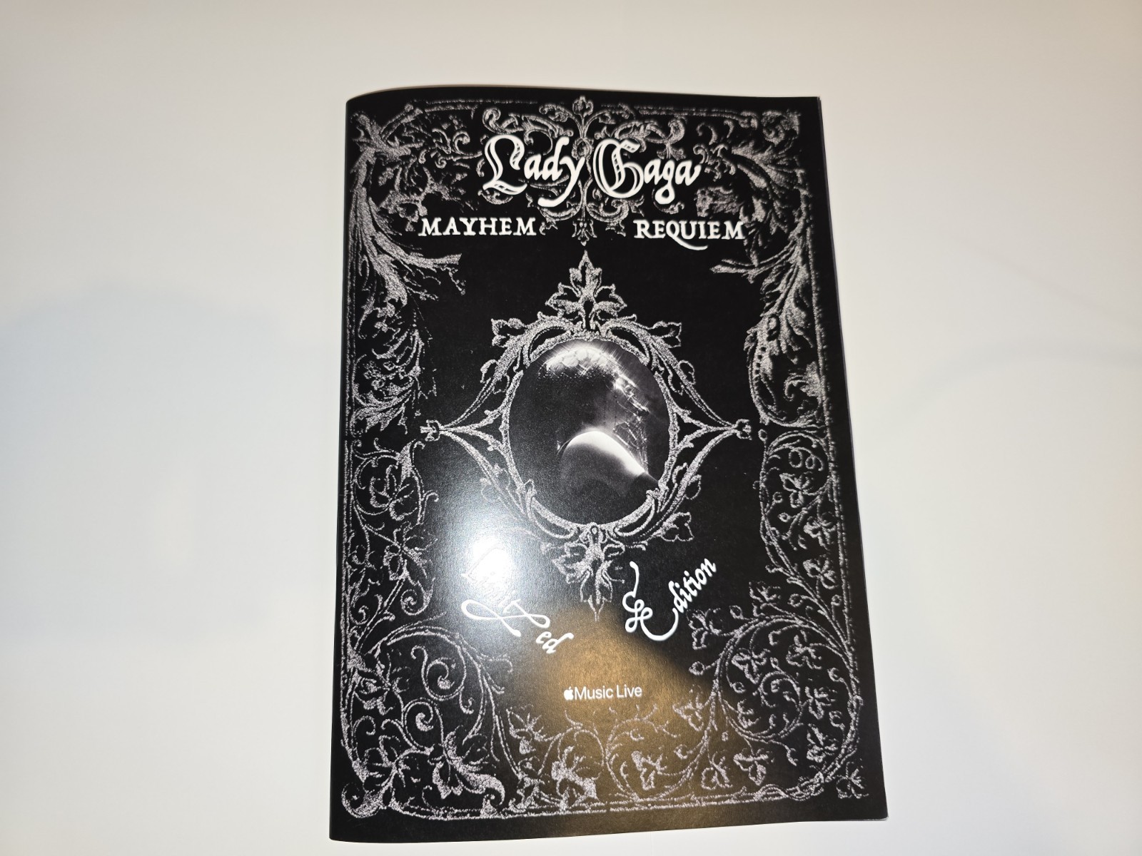 Lady Gaga Mayhem Requiem ltd photobook Apple Live
