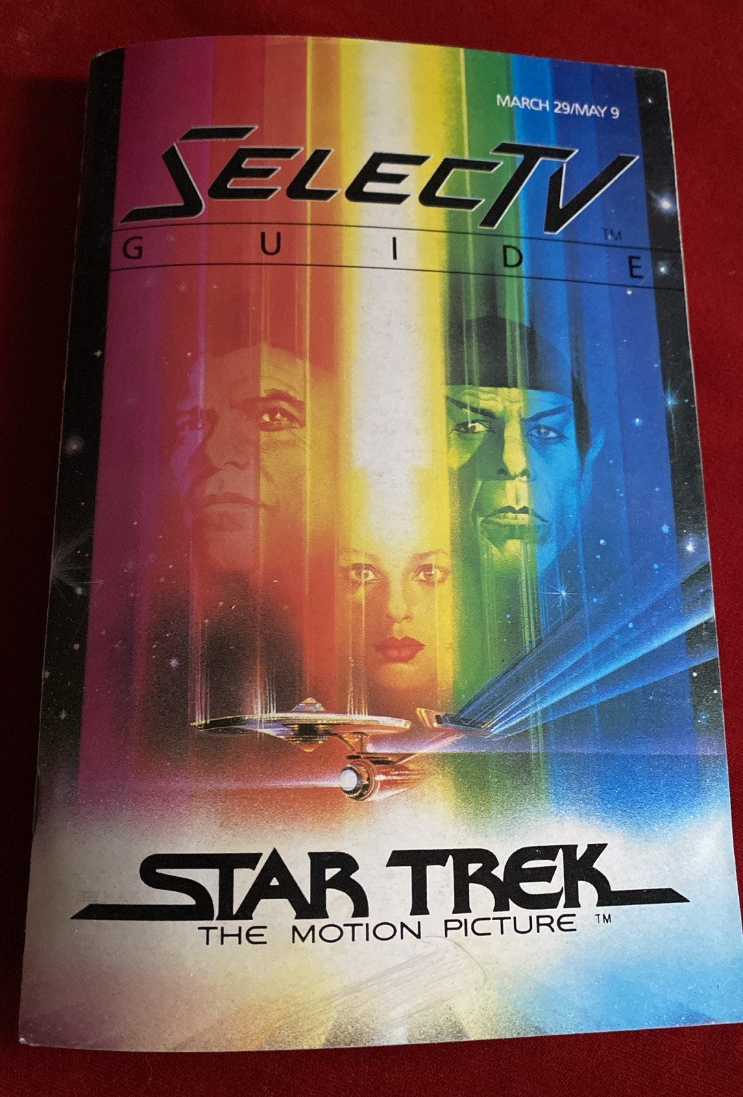 SelecTV Guide STAR TREK The Motion Picture March 29, 1981 TV Listing Magazine