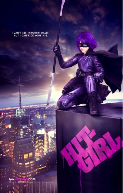 KICK ASS Movie Poster Super Hero Comic Book HIT GIRL