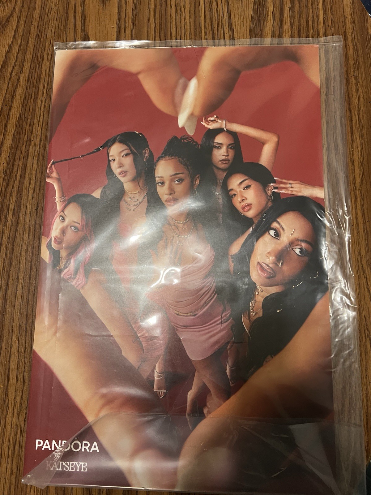 Authentic Pandora Promotional Katseye Poster 11X17