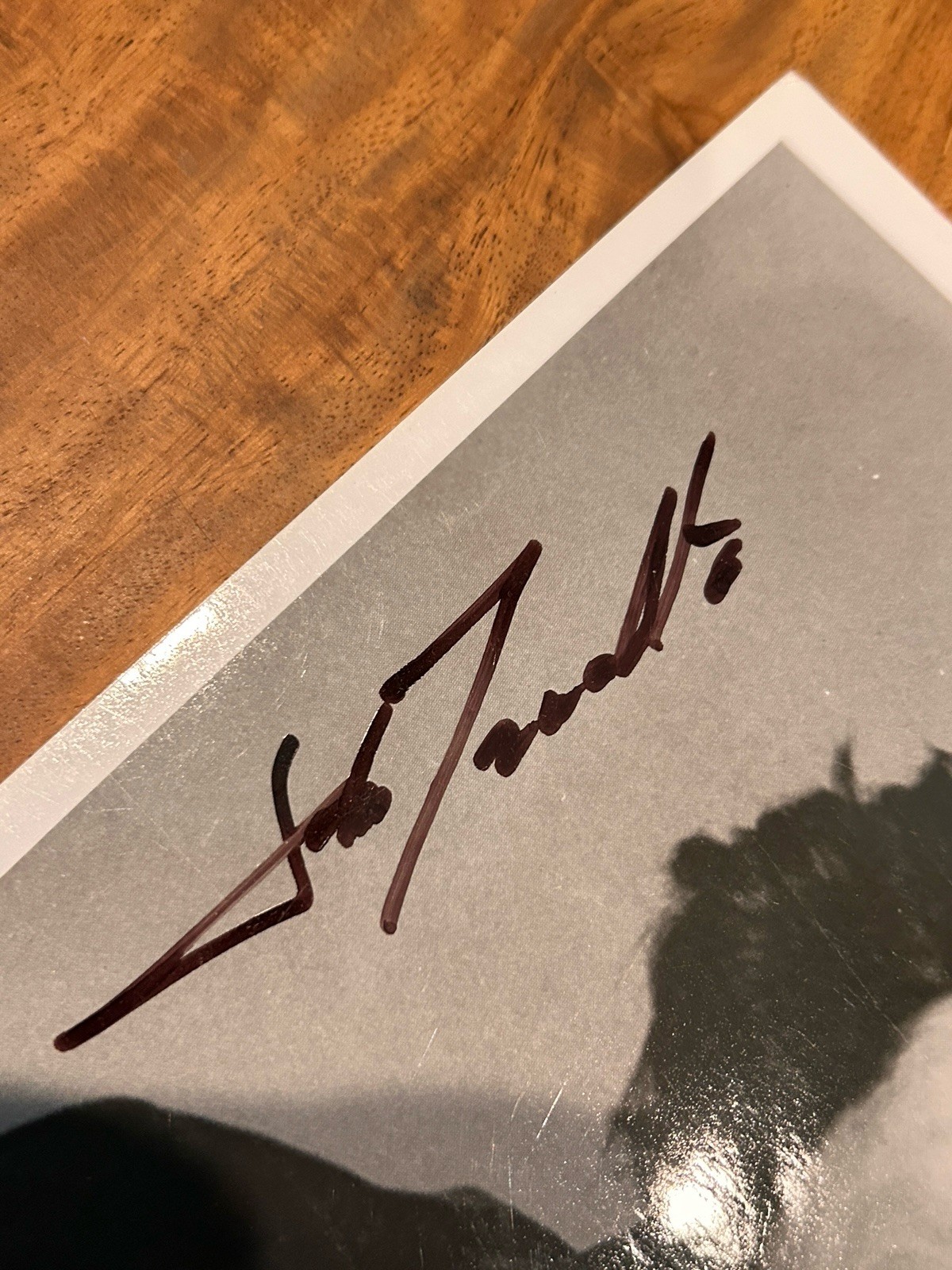 John Travolta Signed Autograph 8×10 Photo Grease Saturday Night Fever Actor