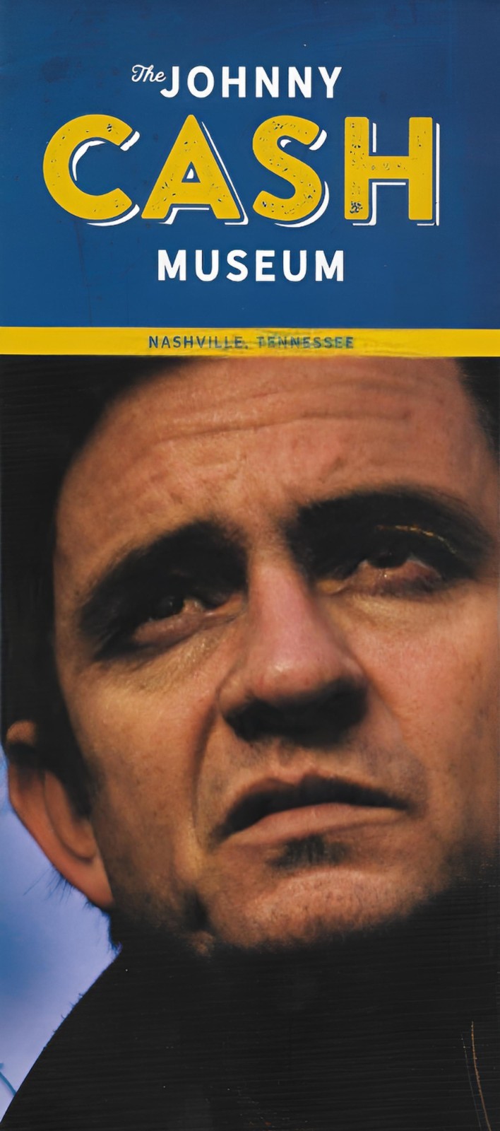 The Johnny Cash Museum Nashville Tennessee Pamphlet Brochure