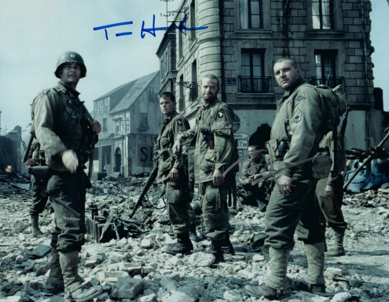 Tom Sizemore Tom Hanks Autographed 8×10 Photo signed Picture + COA