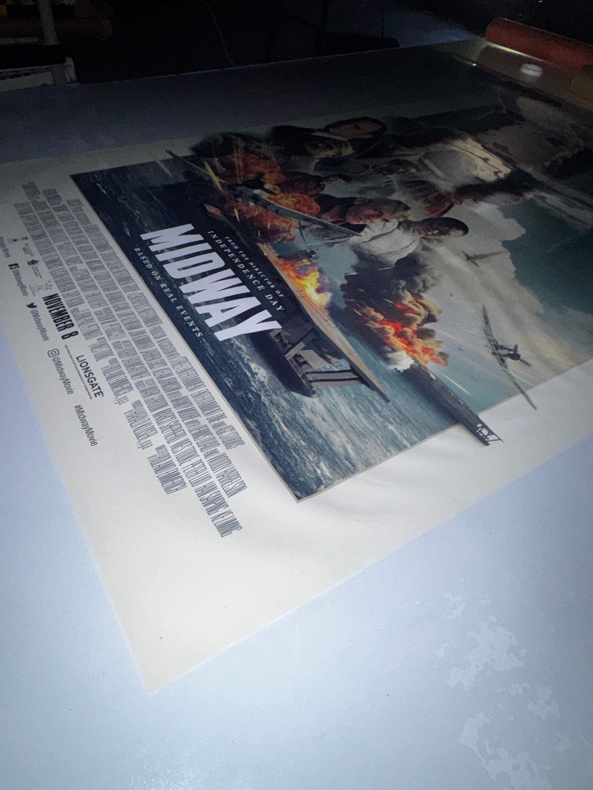Midway Original Double-Sided 27×40 Theatrical One-Sheet Movie Poster (2019)