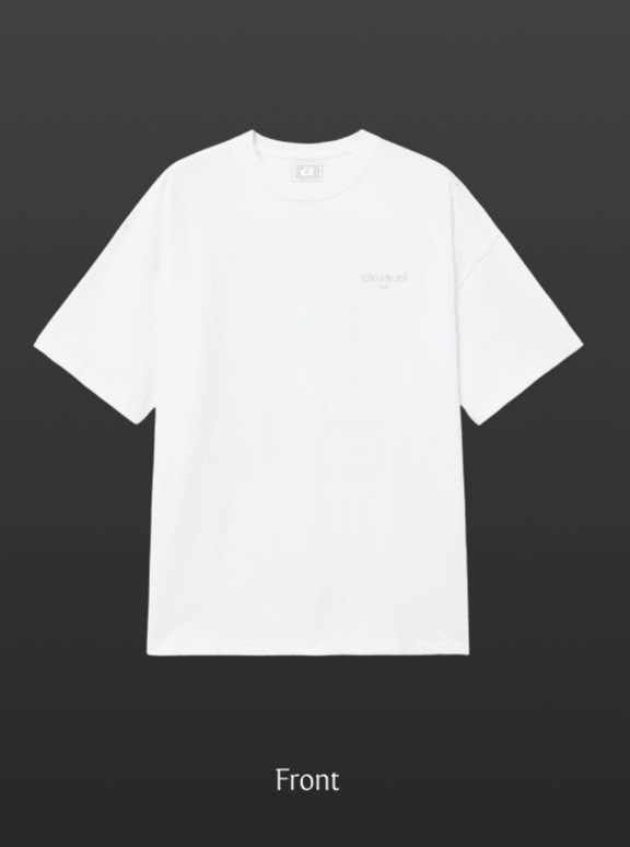 Jennie Zen Serif Oversized T-shirt
