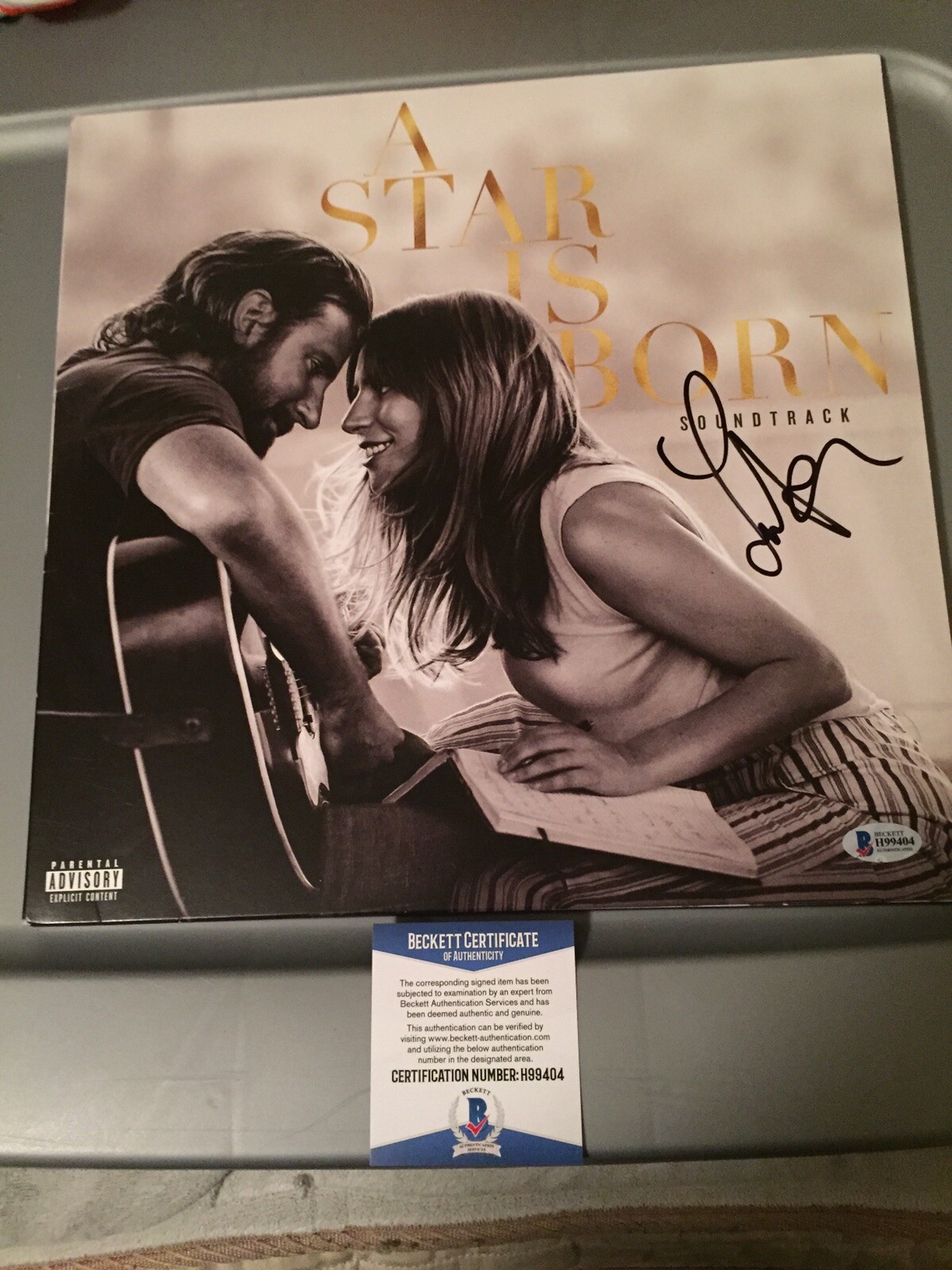 Lukas Nelson Signed A Star Is Born Vinyl Lp Record