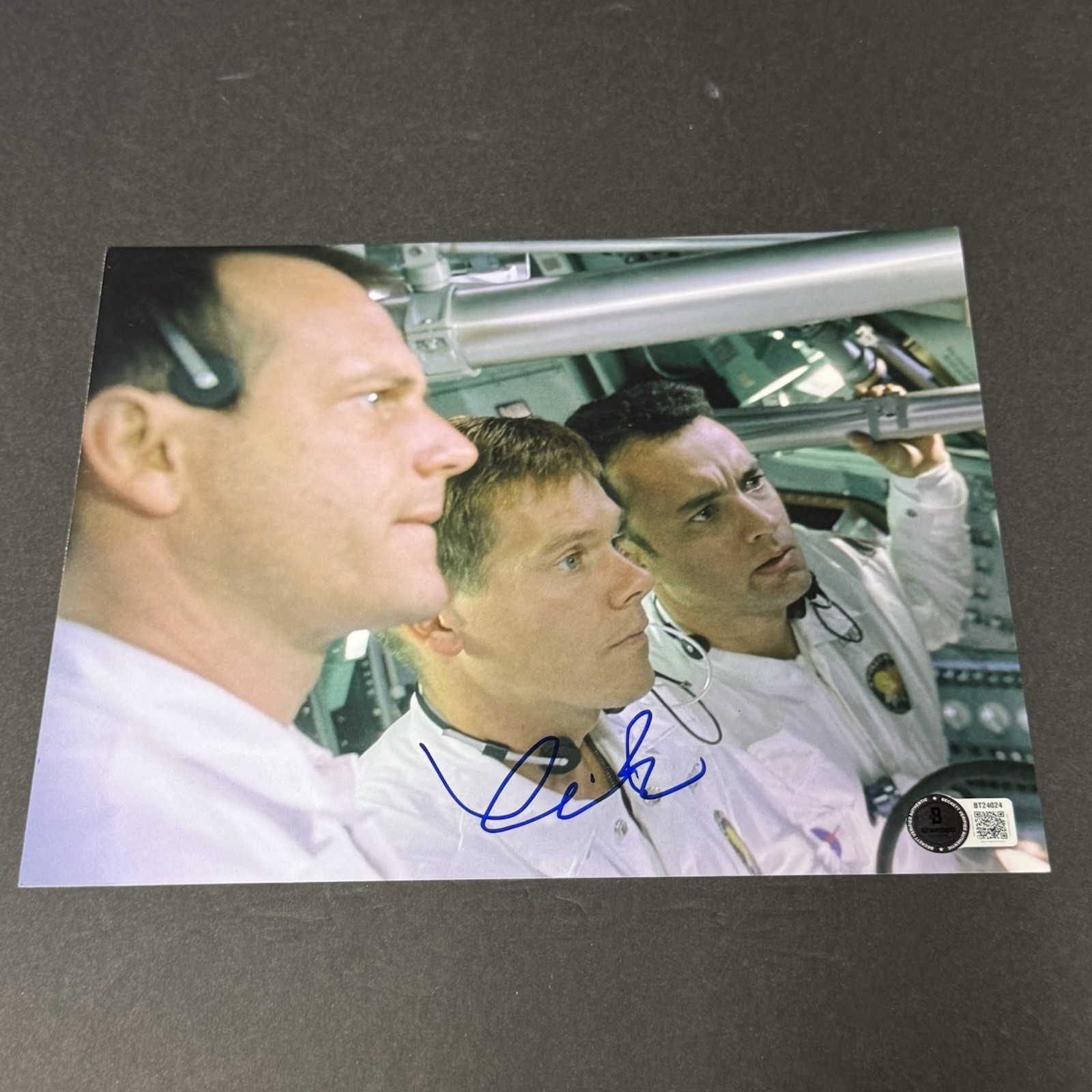 Kevin Bacon Signed Apollo 13 Movie 8×10 Photo Beckett BAS