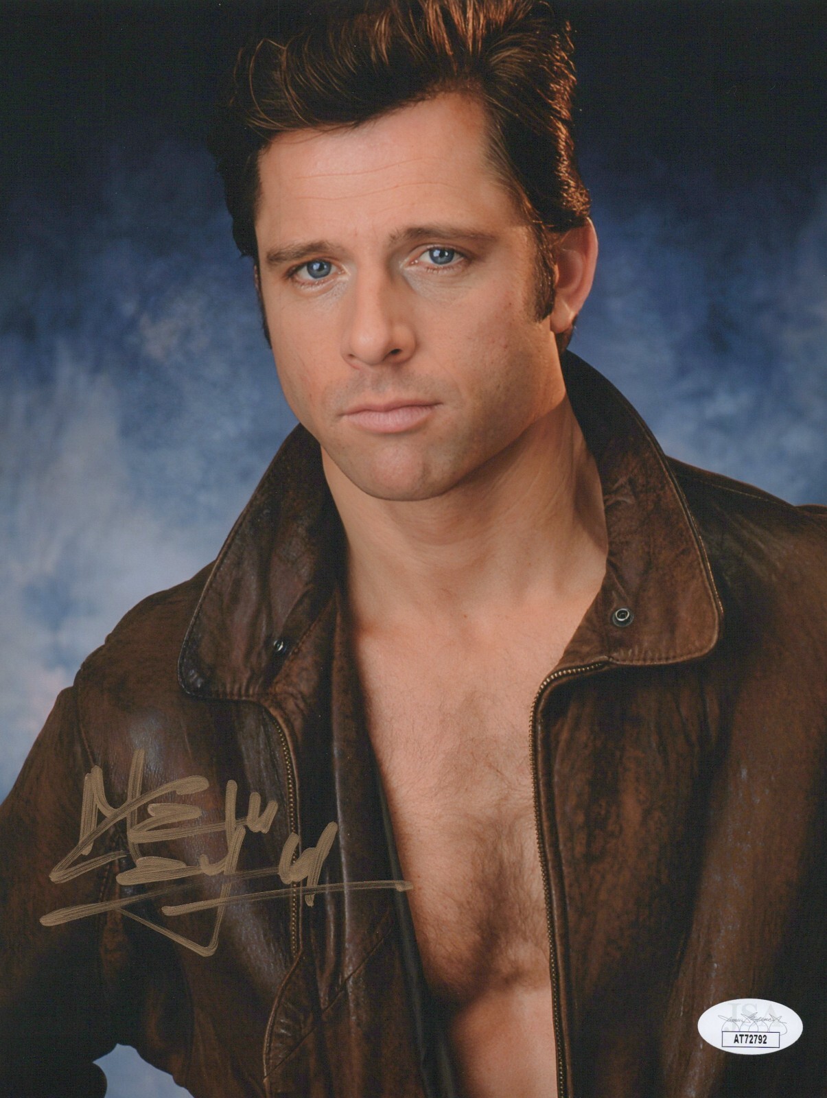 MAXWELL CAULFIELD HAND Signed GREASE 2 8×10 MICHAEL Autograph Photo JSA COA CERT