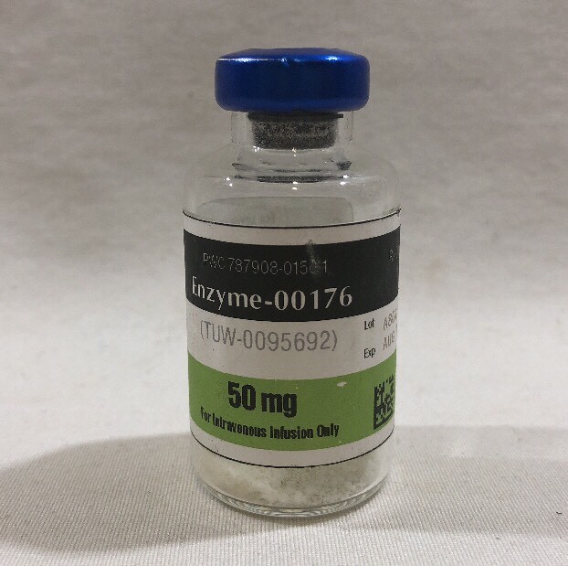 Extraordinary Measures Lab Prop Medical Vile Vaccine Bottle w/ Label MOVIE ITEM