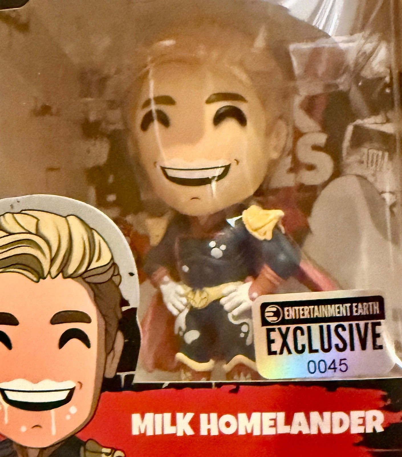 #45/1000 •EE Excl. Youtooz Limited • THE BOYS: HOMELANDER MILK #12 • Ships Free