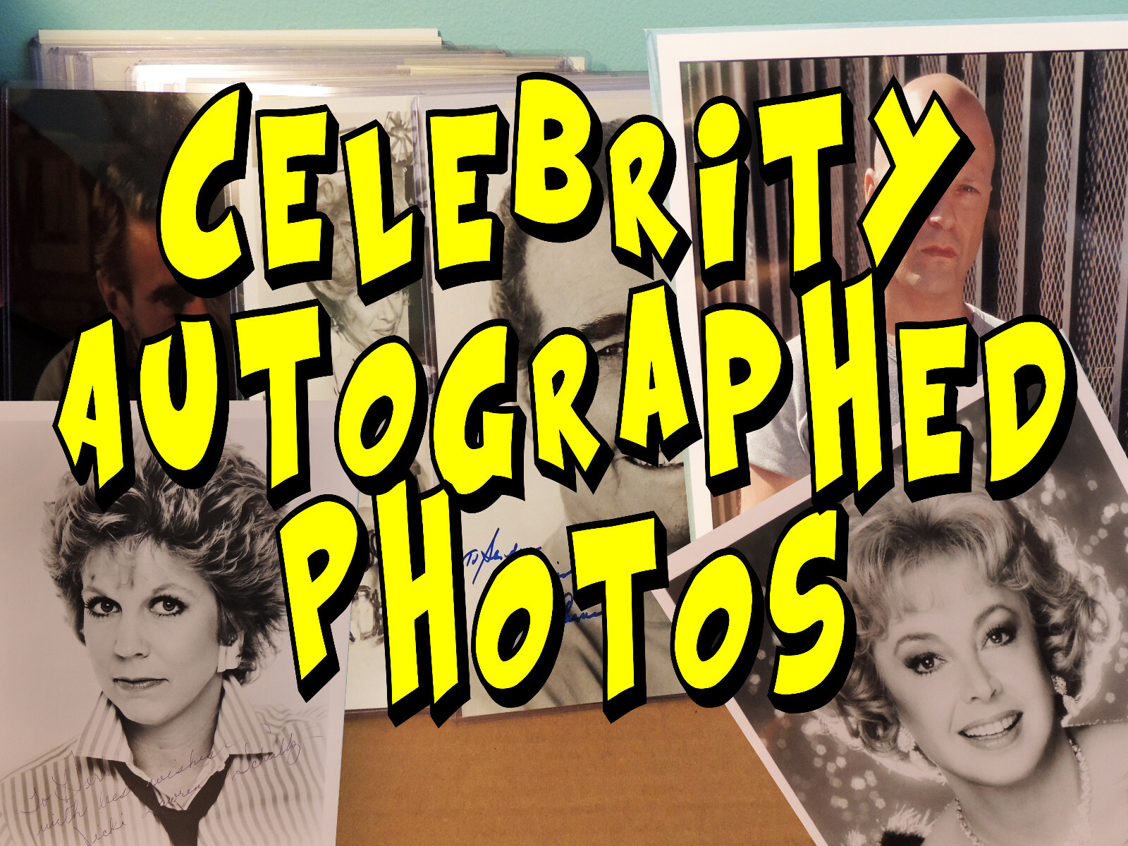 Celebrity Autographed Signed Photos – Actors, Actresses, Entertainers Signatures