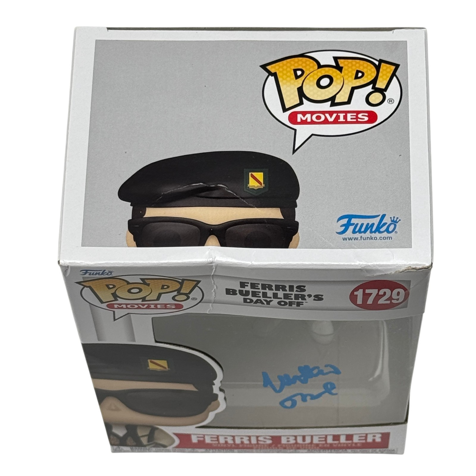 Matthew Broderick Signed Ferris Bueller Funko Pop #1729 Beckett BAS Autograph!