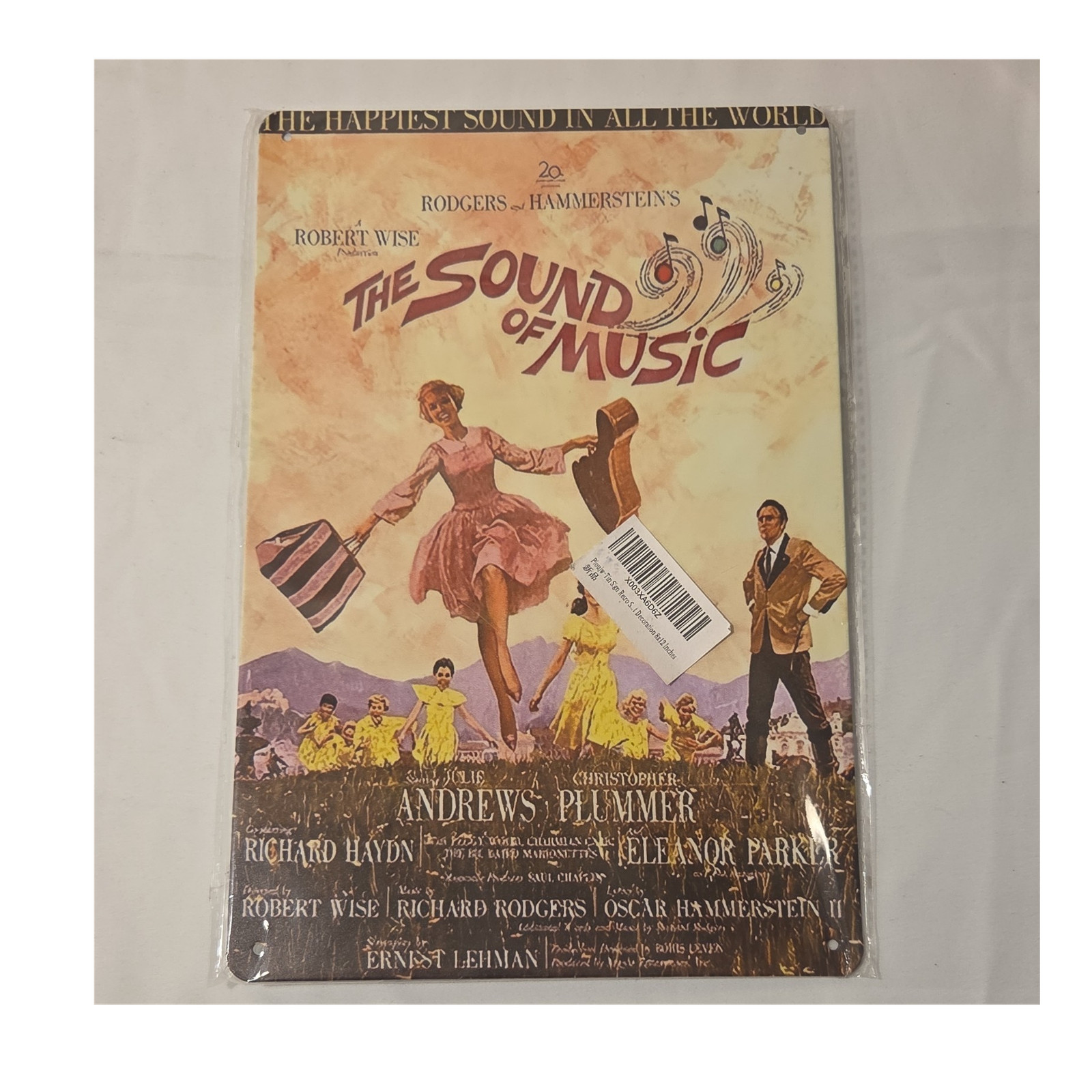 The Sound of Music Movie Tin Sign Rodgers & Hammerstein US Memorabilia