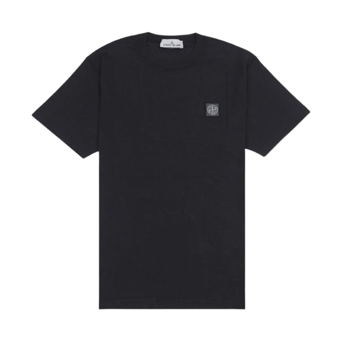 Stone Island 23757 Short Sleeve Organic Cotton T-Shirt Black 24SS