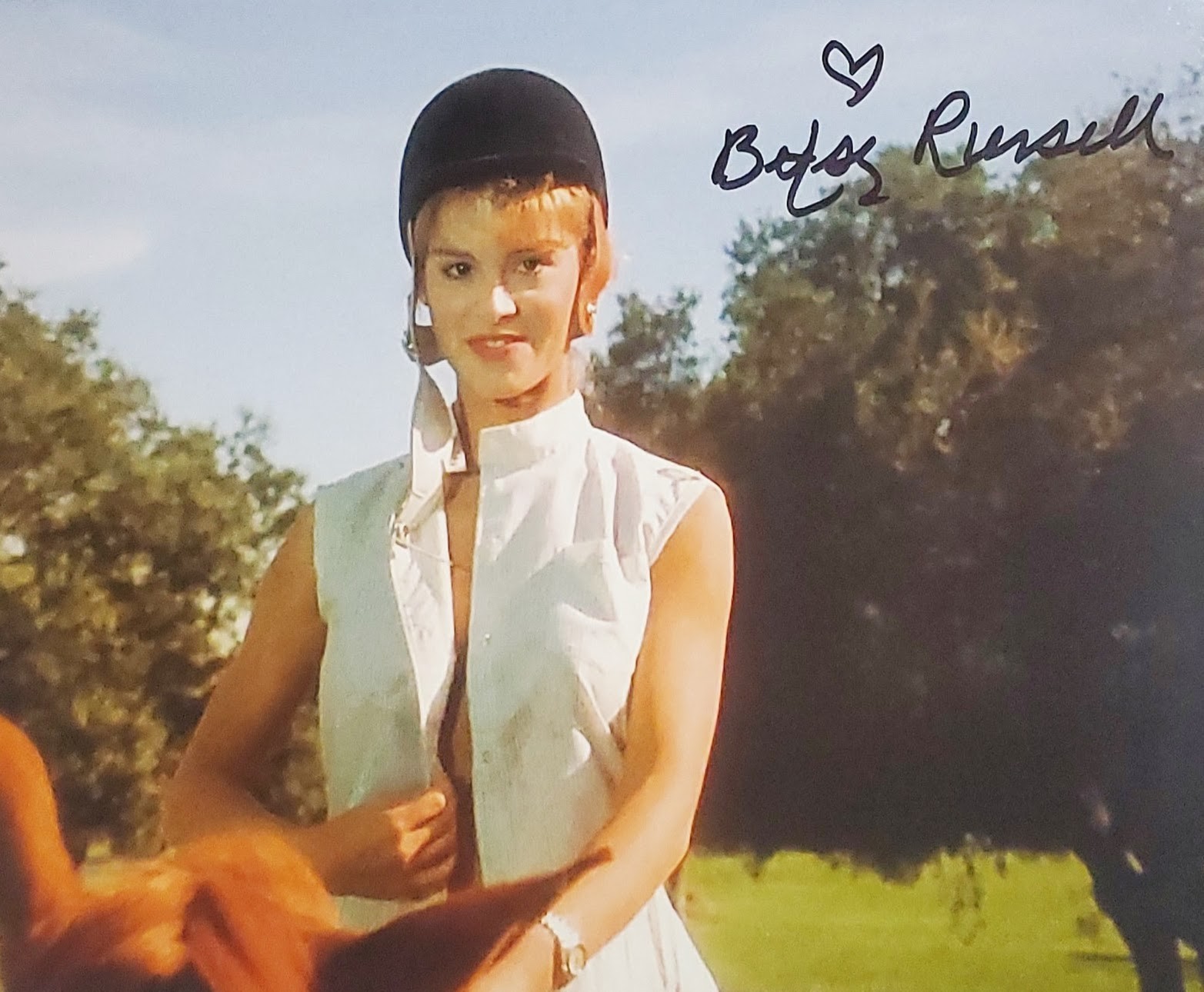 Betsy Russell PRIVATE SCHOOL signed 8×10 # G10