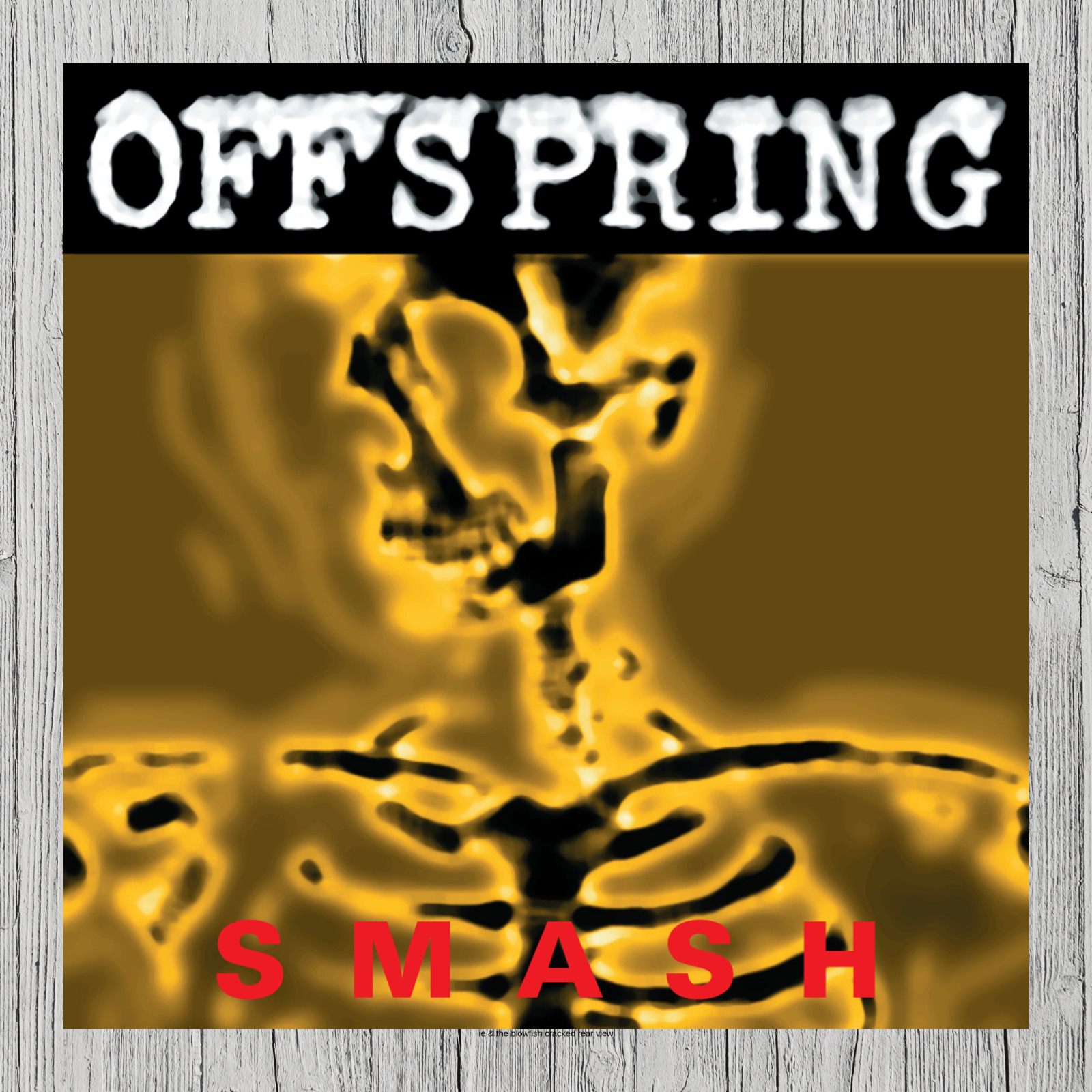 The Offspring Smash Album Cover Metal Sign Poster
