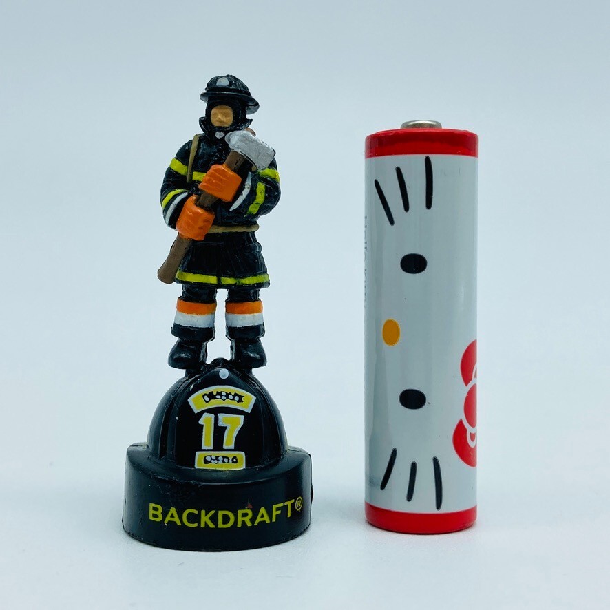 Backdraft Fire Department 5 Fighter Mini Figure Set UNIVERSAL STUDIOS JAPAN 2002