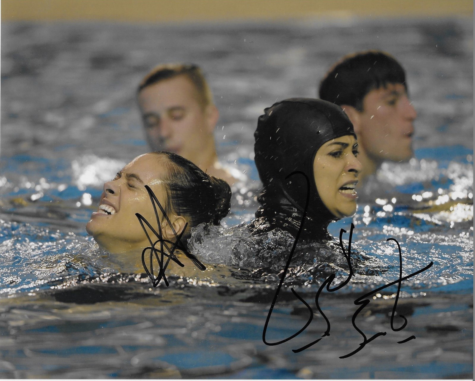 Autographed Anabelle Acosta and Yasmine Al Massri signed Quantico 8×10