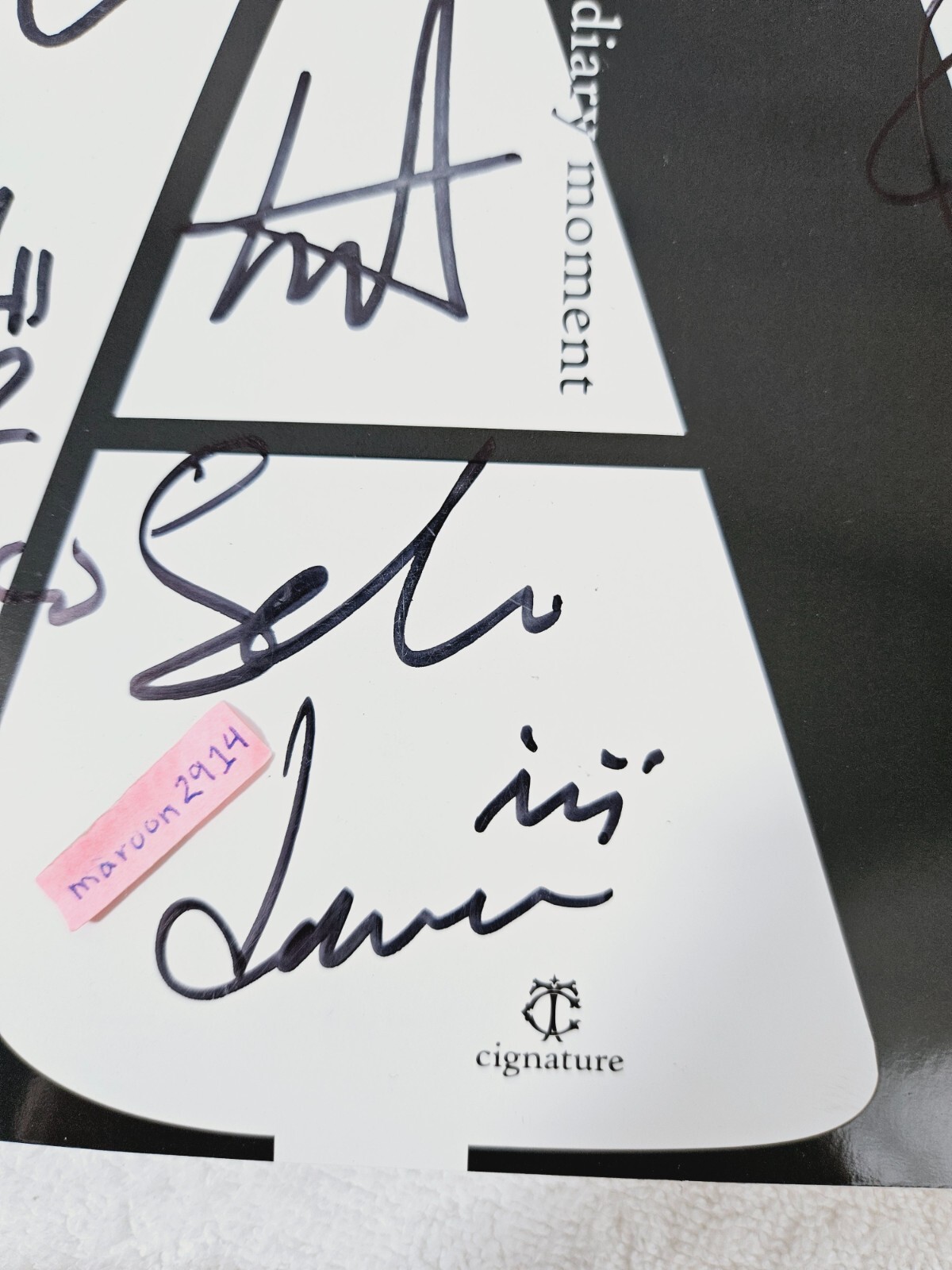 CIGNATURE Dear Diary Moment Signed Promo Album Autographed Kpop [US SELLER]