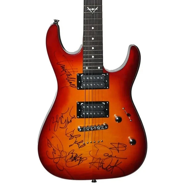 Molly Hatchet Band Signed Guitar