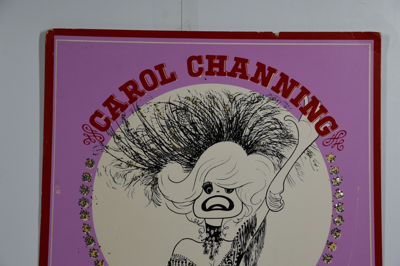 Carol Channing Hello Dolly! Window Theatre Card LA Music Center Pavilion Opera