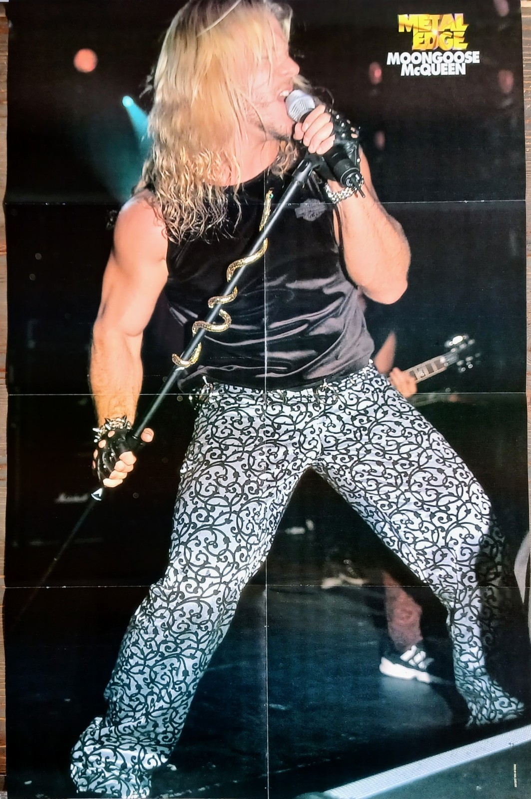 MOONGOOSE MCQUEEN (CHRIS JERICHO)-2001 CENTERFOLD 21X31 POSTER MAGAZINE PINUP