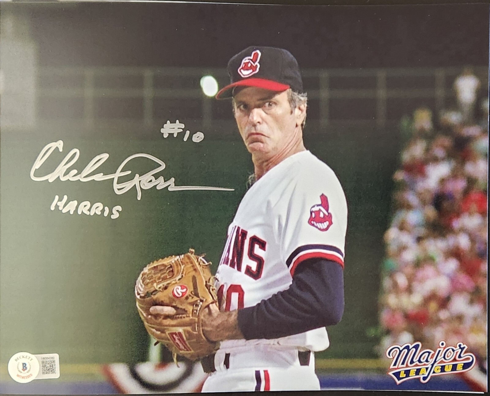 Chelcie Ross Autographed Major League 8×10 Photo Beckett Hologram COA