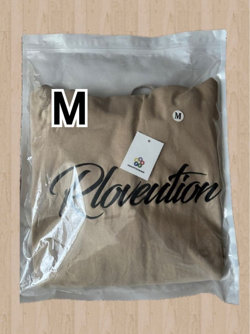 Official BTS JUNGKOOK Graffitionmind Beige Hoodie M Size Unisex Adults goods New
