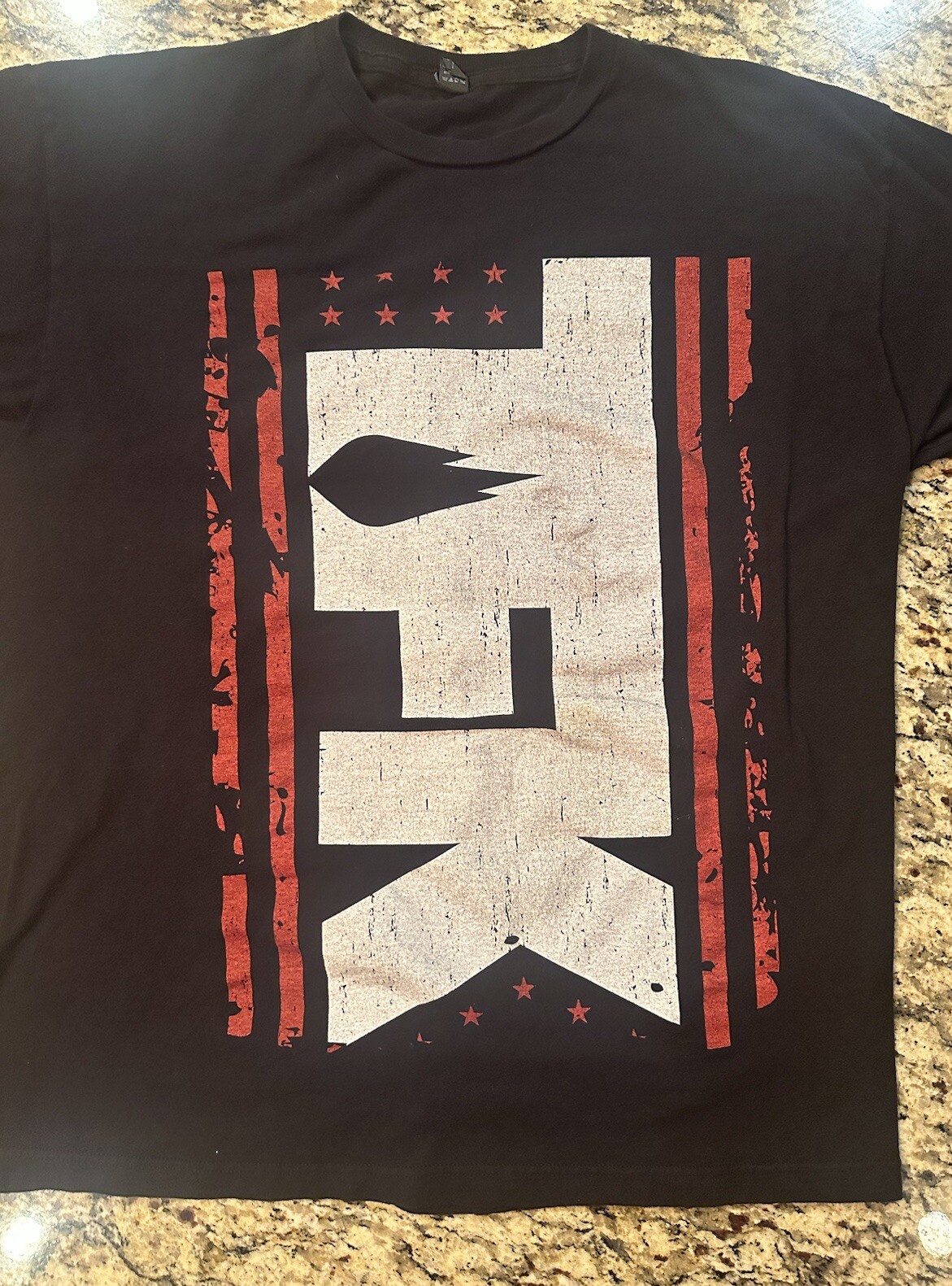 Thousand Foot Krutch TFK Flag T-shirt 2XL Vintage