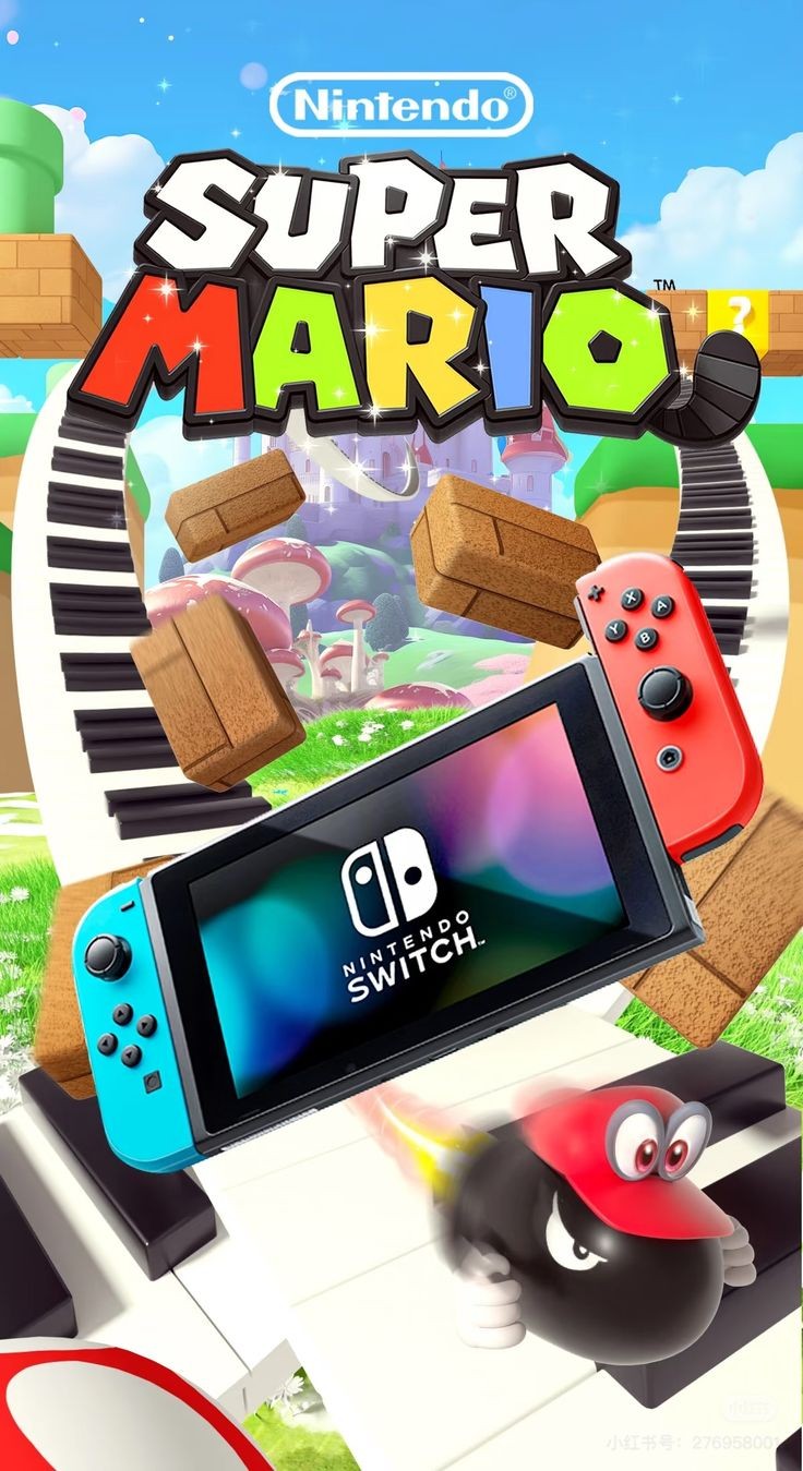 Nintendo Switch movie poster: 11 x 17 inches