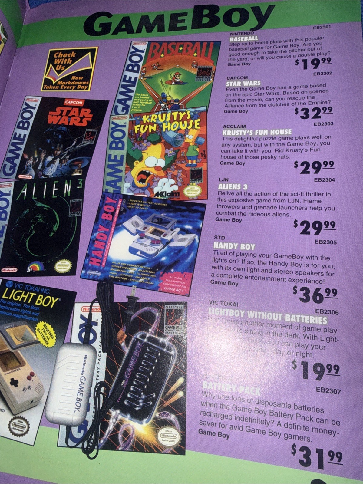 Electronics Boutique EB Games 1993 Catalog Star Fox Promo SNES NES Sega Genesis