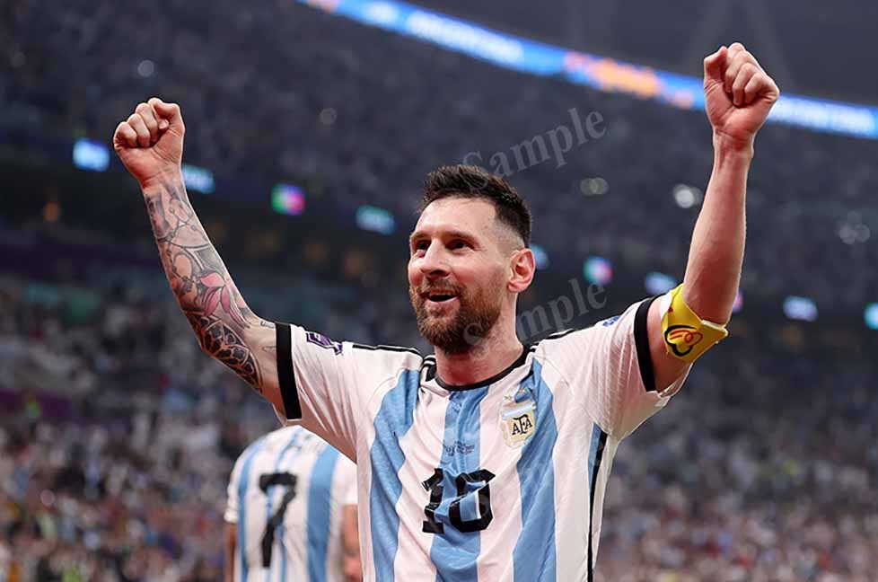Sports Images Men Soccer Football Lionel Messi victory World Cup 2022 Photo 3718