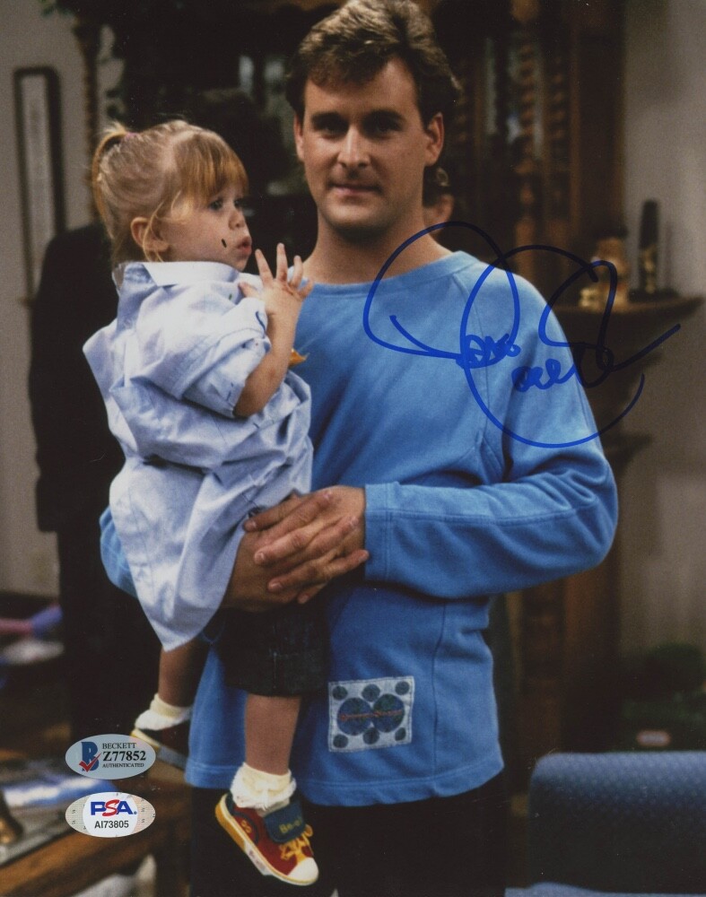 Dave Coulier Signed Full House Uncle Joey Gladstone 8×10 Photo PSA Beckett B