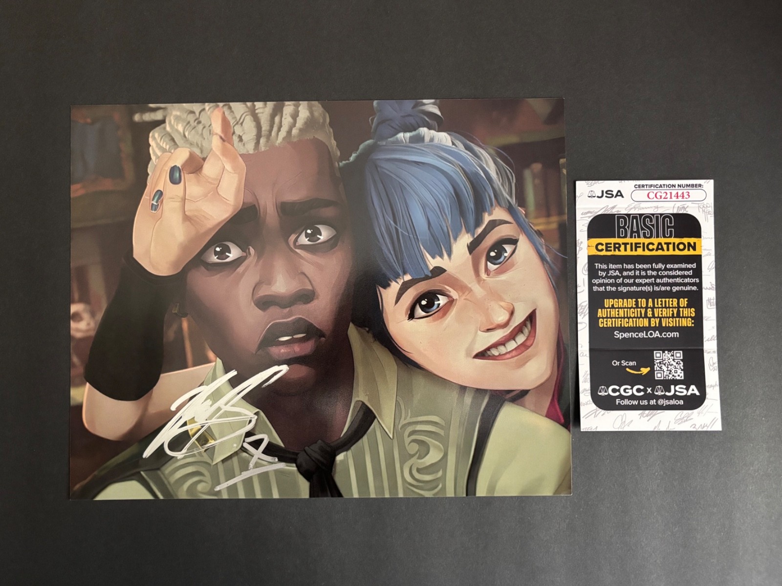 Reed Shannon Signed 8×10 Ekko Arcane JSA COA Timebomb