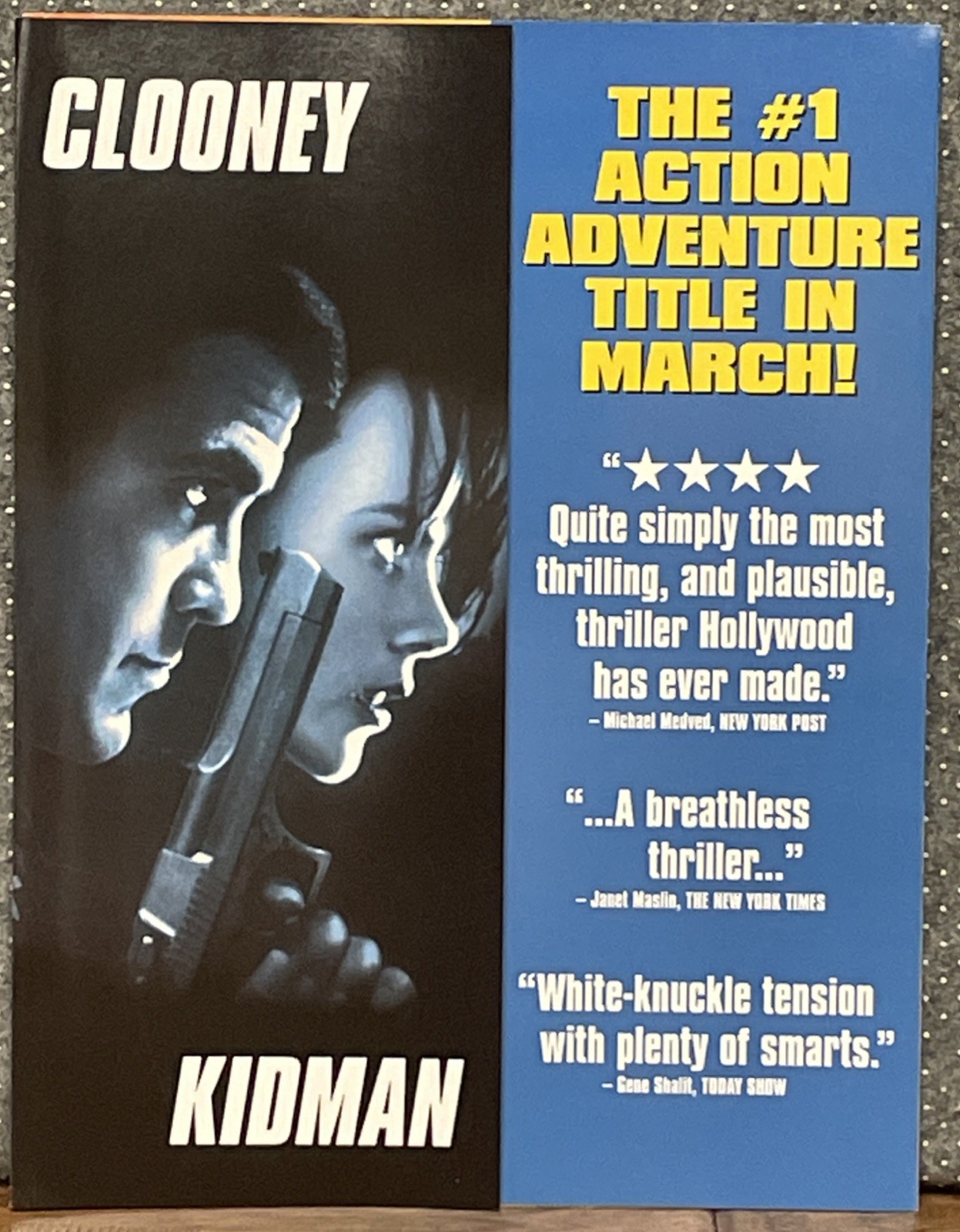 The Peacemaker Original 90s Press Kit Sheet 8.5×11” JD AP