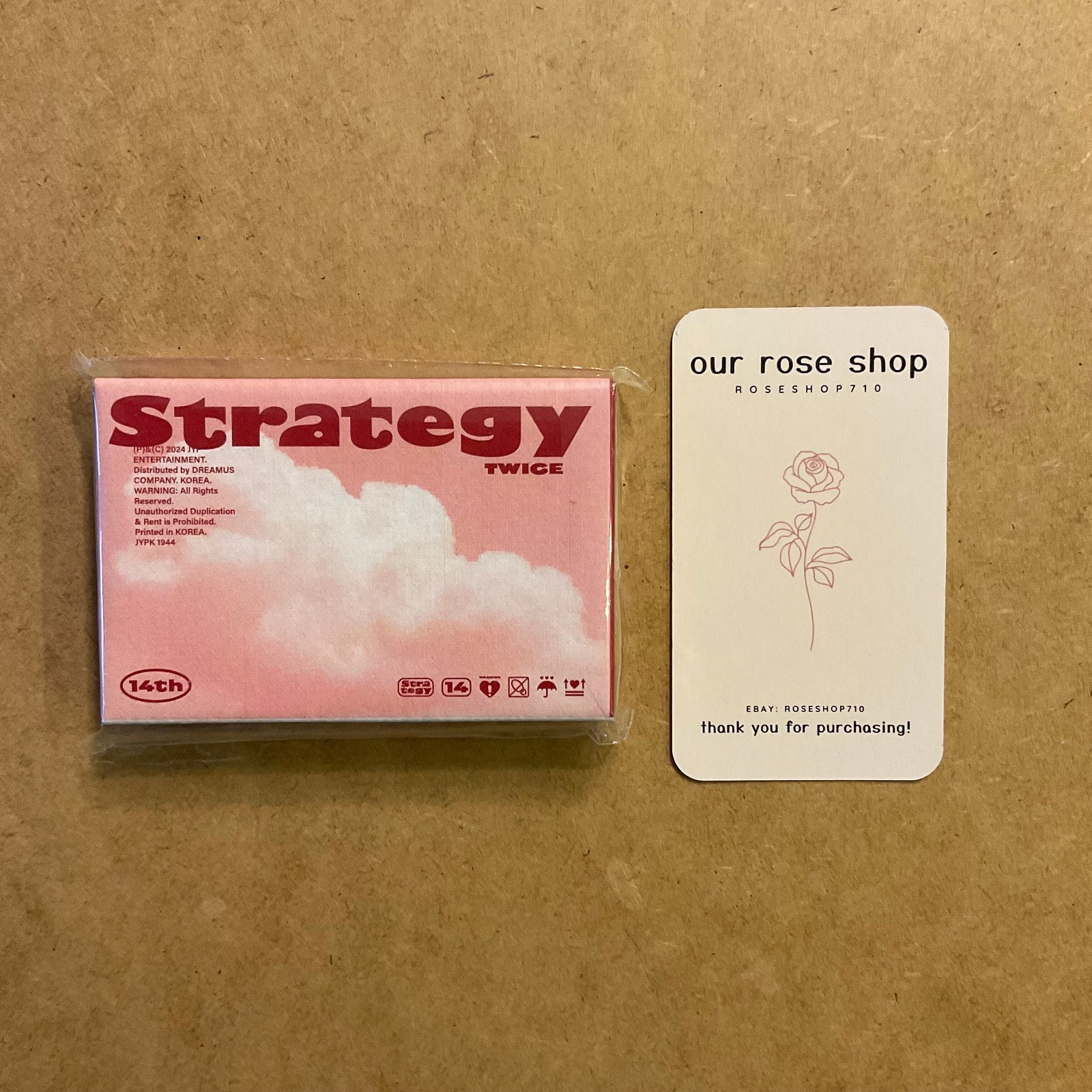 Twice 14th Mini Album ‘STRATEGY’ Nemo Platform Version Album, Set [US Shipping]