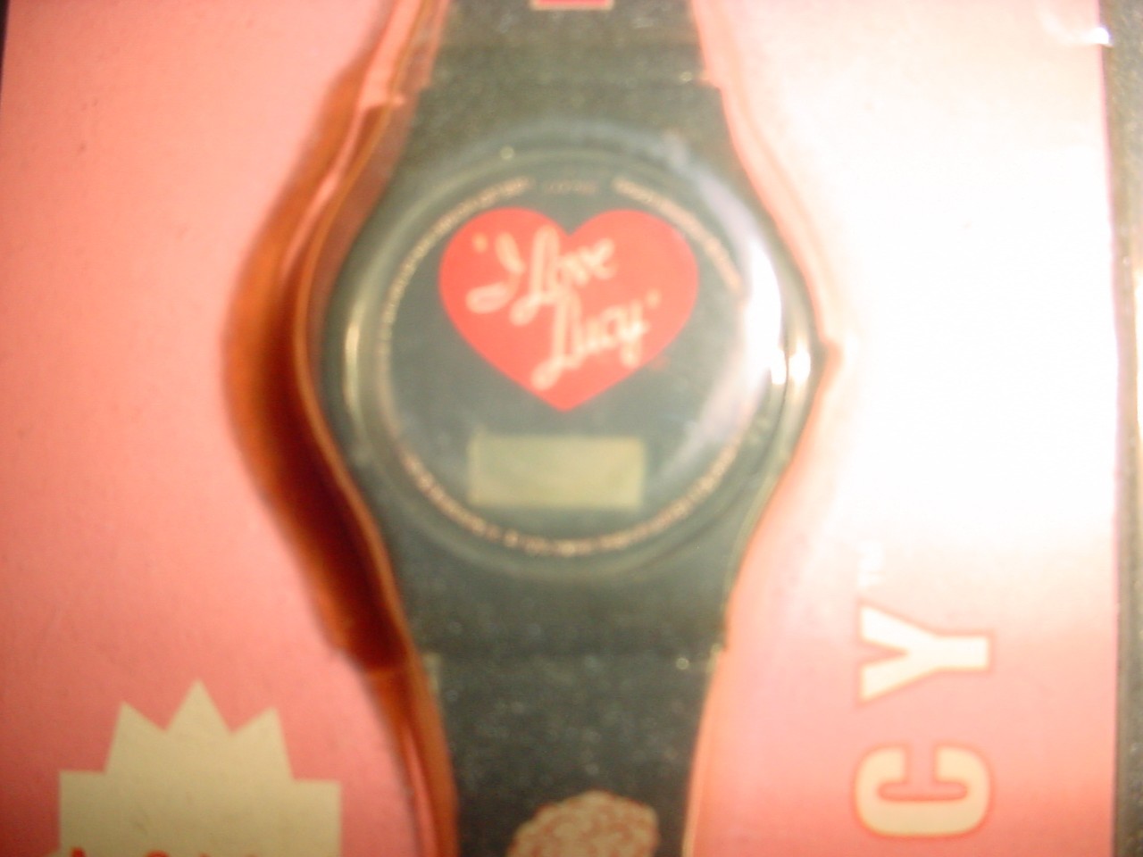 2005 Centric; CBS Broadcasting Inc- “I Love Lucy” Digital Watch-Still On Card