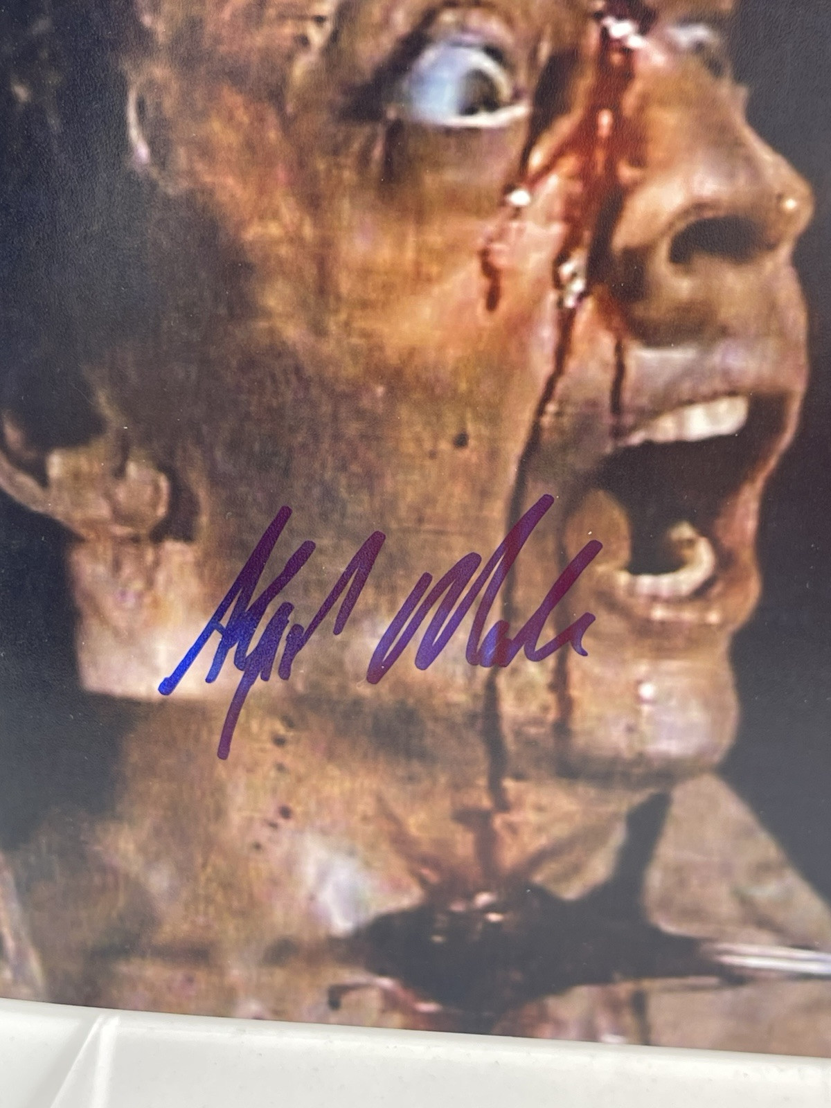 Indiana Jones ROLA Alfred Molina “Sapito” Signed 8×10 photo Beckett Full Letter